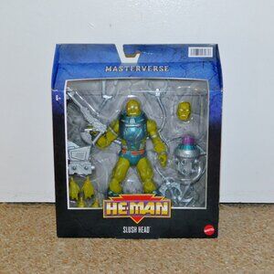 2023 Mattel New Adventures of He-Man 7" Masterverse Slush Head MIB New MOTU